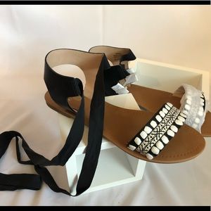 Boho Flair Flat Sandal - Never Worn